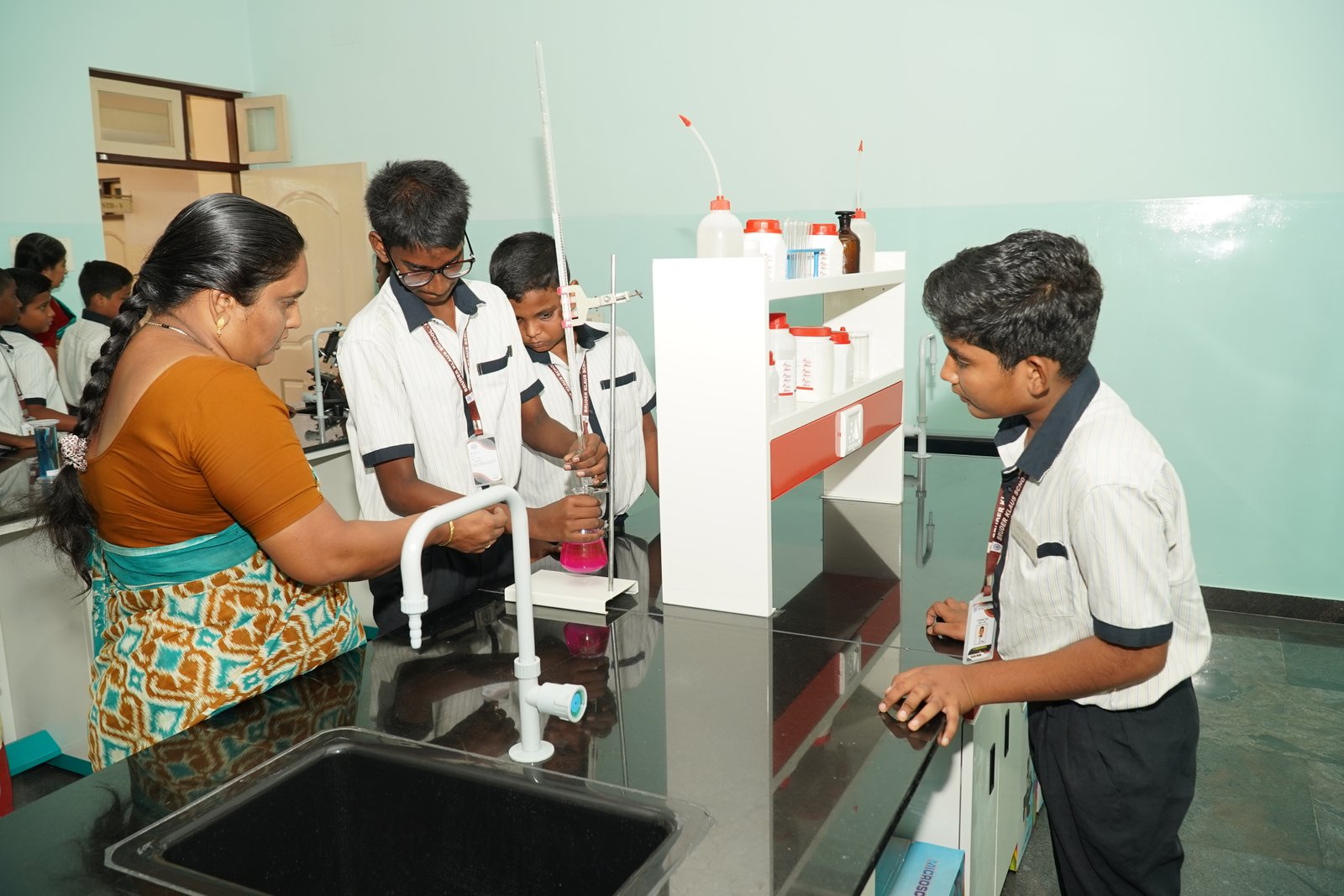 Experienced educators guiding students
